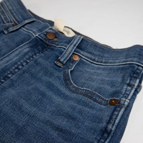 NEW Madewell 10" High-Rise Skinny Jeans in Bradshaw Wash, size 27 - Picture 8 of 16